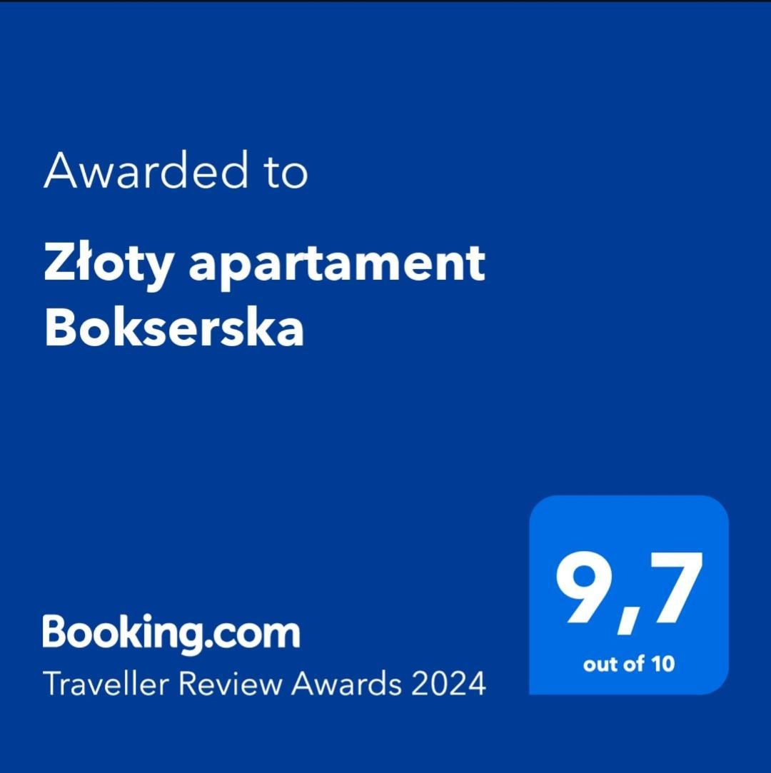 Zloty Apartament Bokserska Warszawa Zewnętrze zdjęcie
